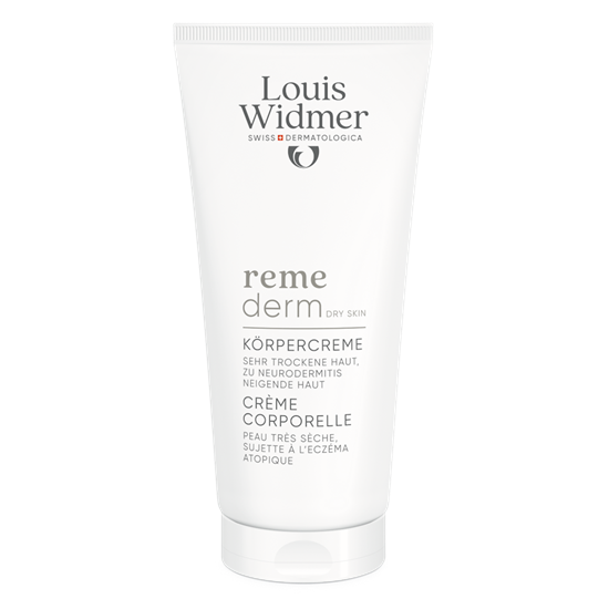LOUIS WIDMER REMEDERM LICHAAMSCREME ONGEPARFUMEERD 75ML
